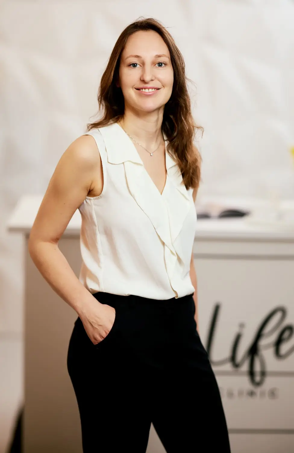 Noélie Dony, spécialiste en médecine esthétique chez Be Life Medical Clinic à Bruxelles